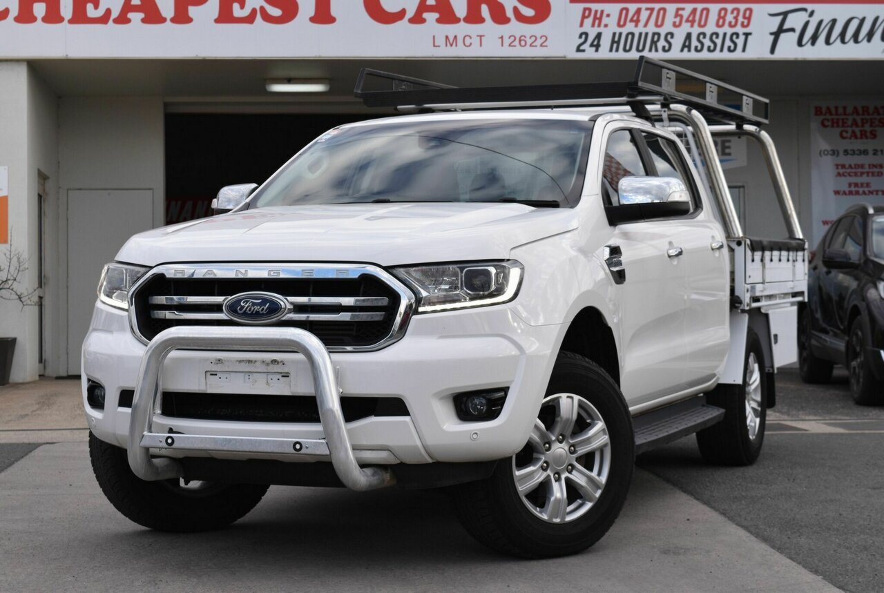 2020 Ford Ranger PX MkIII MY20.25 XLT 3.2 (4x4) White 6 Speed Automatic ...