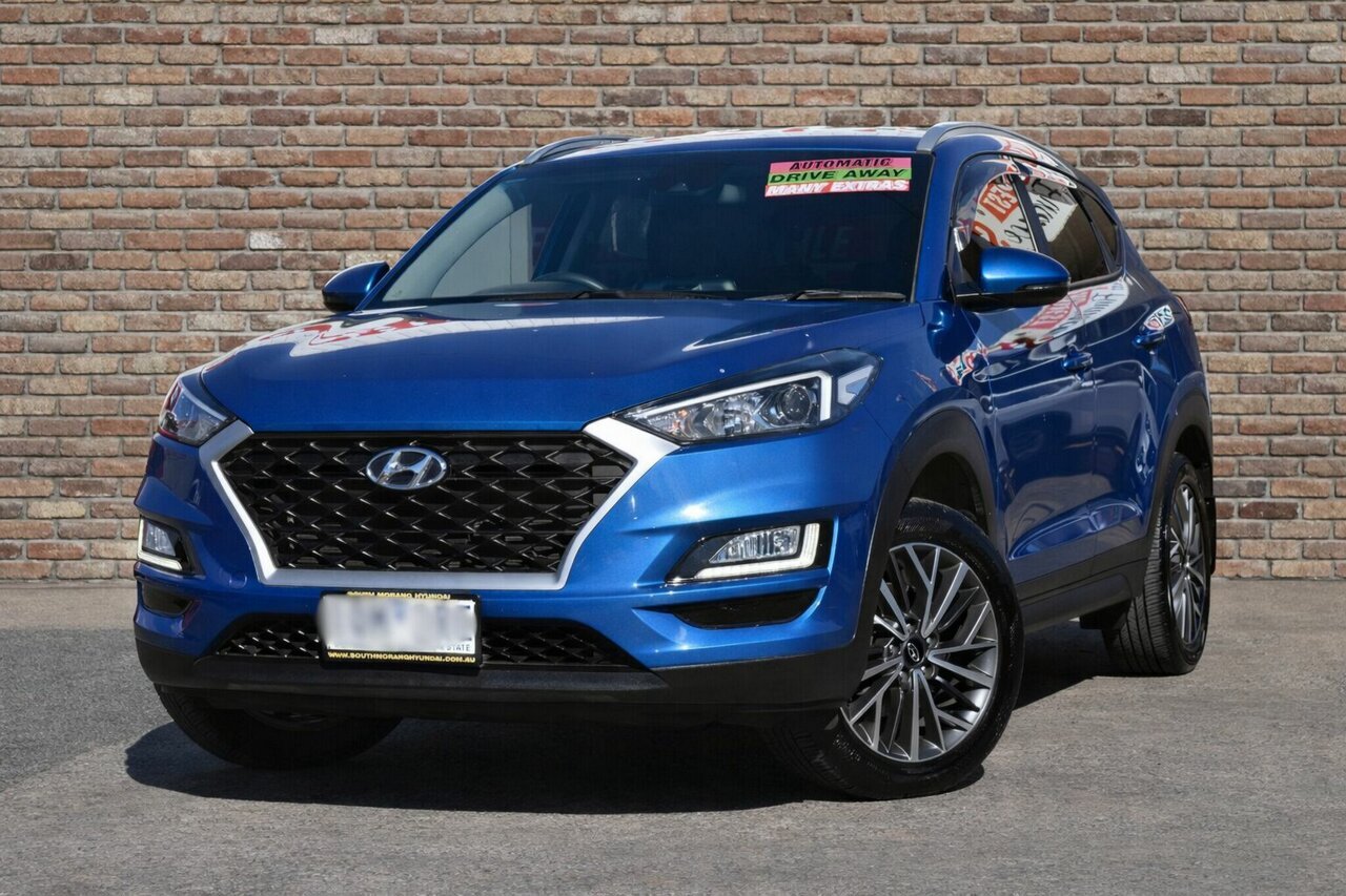 Image of a 2019 Hyundai Tucson TL3 MY19 Active X (FWD) Blue 6 Speed Automatic Wagon