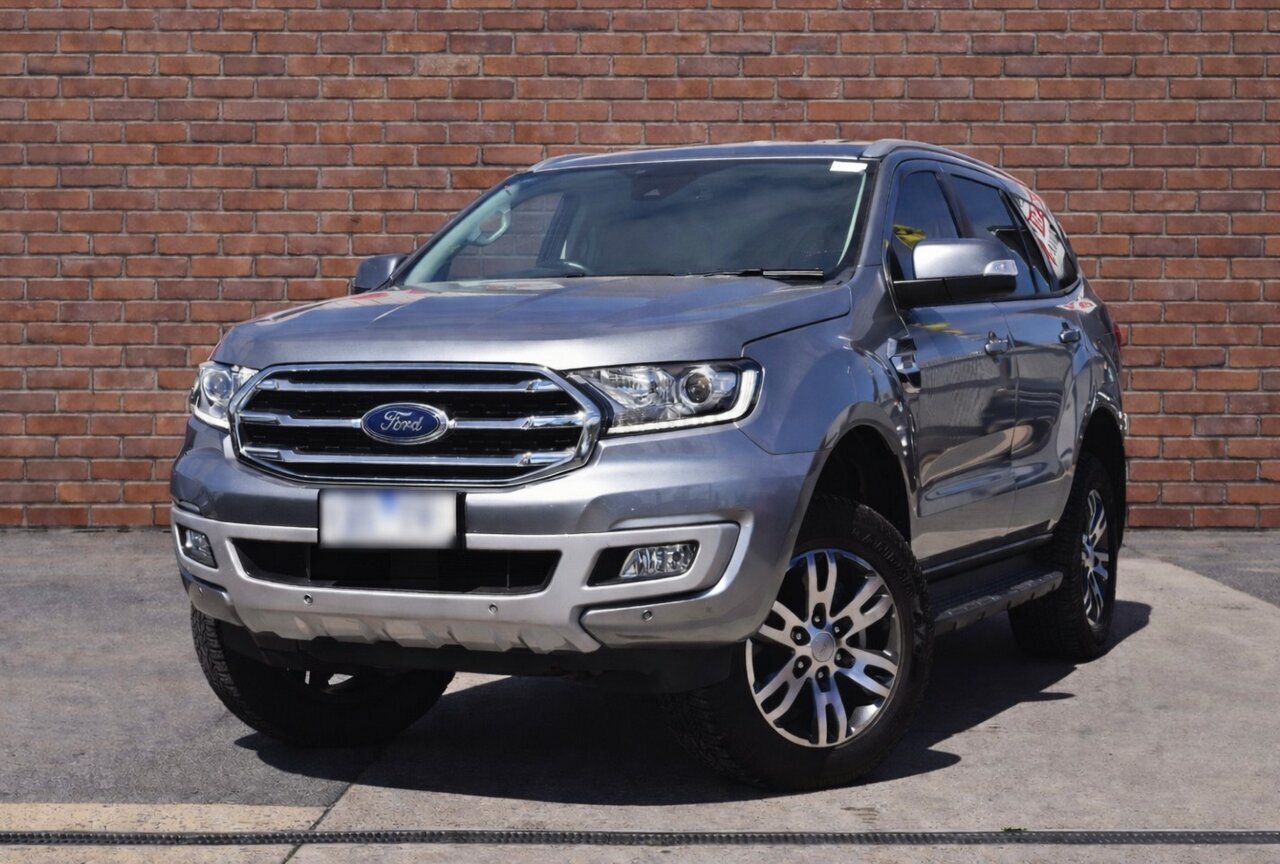 Image of a 2019 Ford Everest UA II MY19.75 Trend (RWD 7 Seat) Silver 10 Speed Auto Seq Sportshift SUV