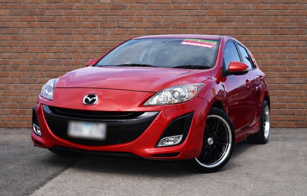 Image of a 2009 Mazda 3 BL SP25 Red 5 Speed Automatic Hatchback