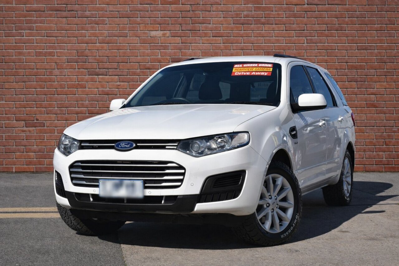 Image of a 2016 Ford Territory SZ MK2 TX (4x4) White 6 Speed Automatic Wagon