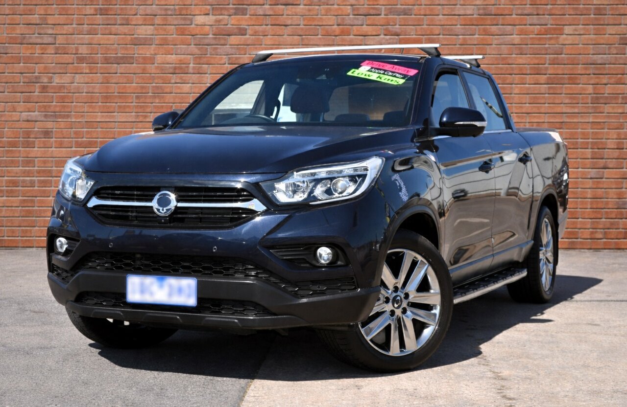 Image of a 2019 Ssangyong Musso Q200S MY20 Ultimate Blue 6 Speed Automatic Dual Cab Utility