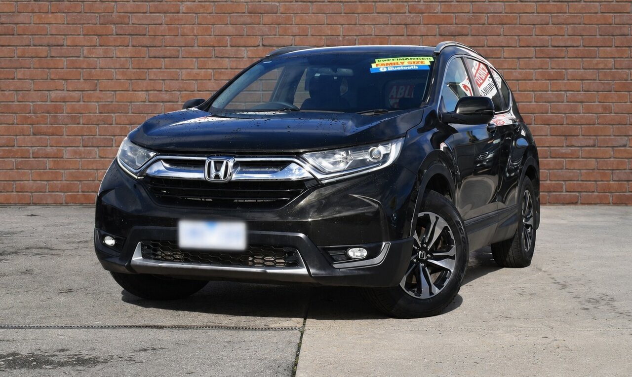 Image of a 2018 Honda CR-V MY18 VTi (2WD) Black Continuous Variable Wagon