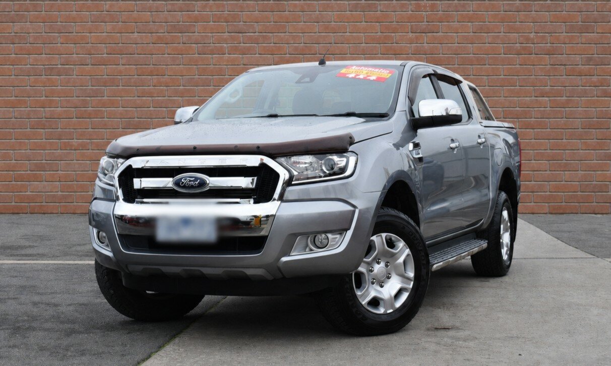 Image of a 2016 Ford Ranger PX MkII XLT 3.2 (4x4) Silver 6 Speed Automatic Double Cab Pick Up