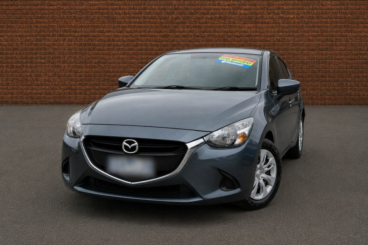 Image of a 2015 Mazda 2 DJ Neo Blue 6 Speed Automatic Hatchback