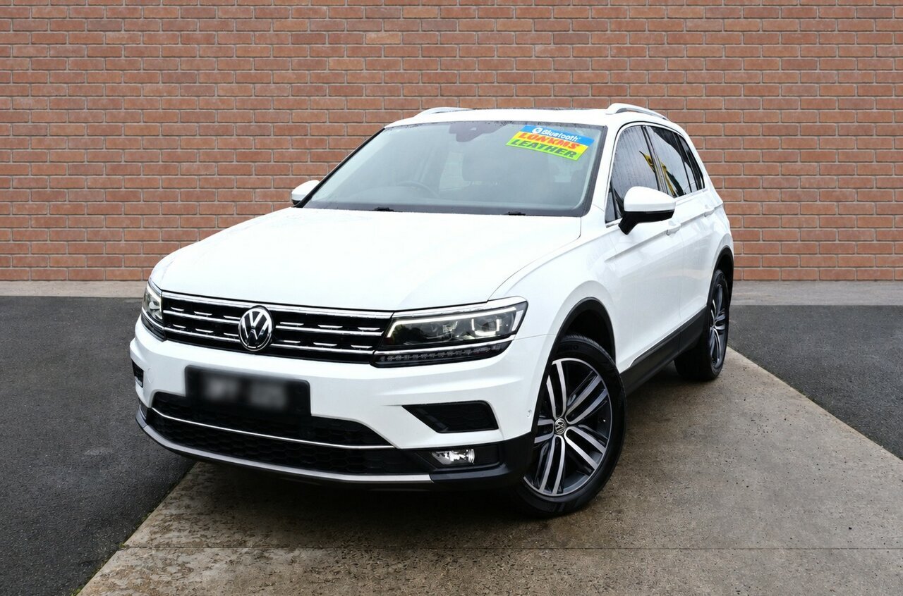 Image of a 2019 Volkswagen Tiguan 5NA MY19 Update 162 TSI Highline White 7 Speed Auto Direct Shift Wagon