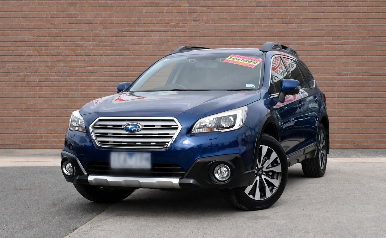 Image of a 2014 Subaru Outback MY15 2.5I Premium AWD Blue Continuous Variable Wagon