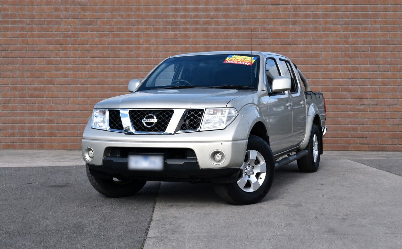 Image of a 2010 Nissan Navara D40 ST (4x4) Gold 5 Speed Automatic Dual Cab Pick-up