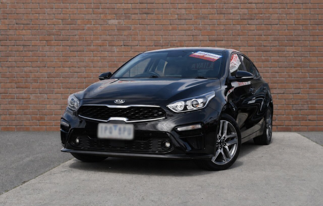Image of a 2019 Kia Cerato BD MY19 Sport+ Safety Pack Black 6 Speed Automatic Sedan