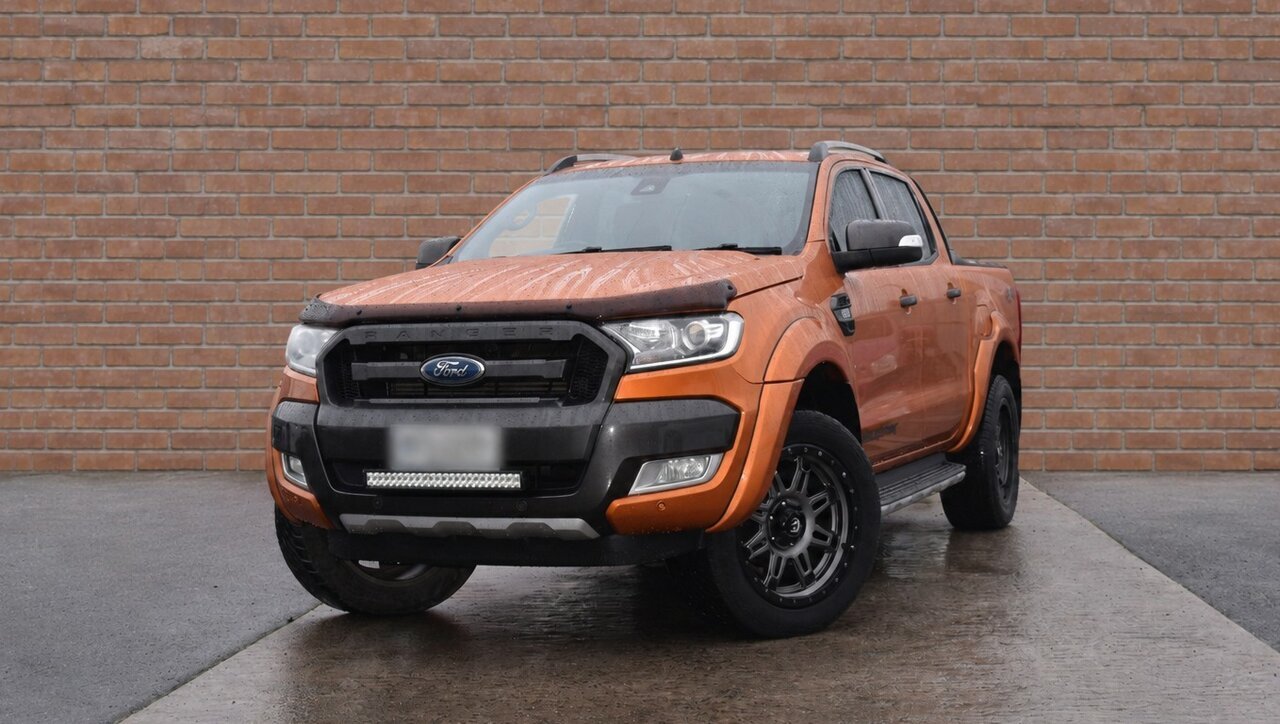 Image of a 2016 Ford Ranger PX MkII MY17 Wildtrak 3.2 (4x4) Orange 6 Speed Automatic Dual Cab Pick-up