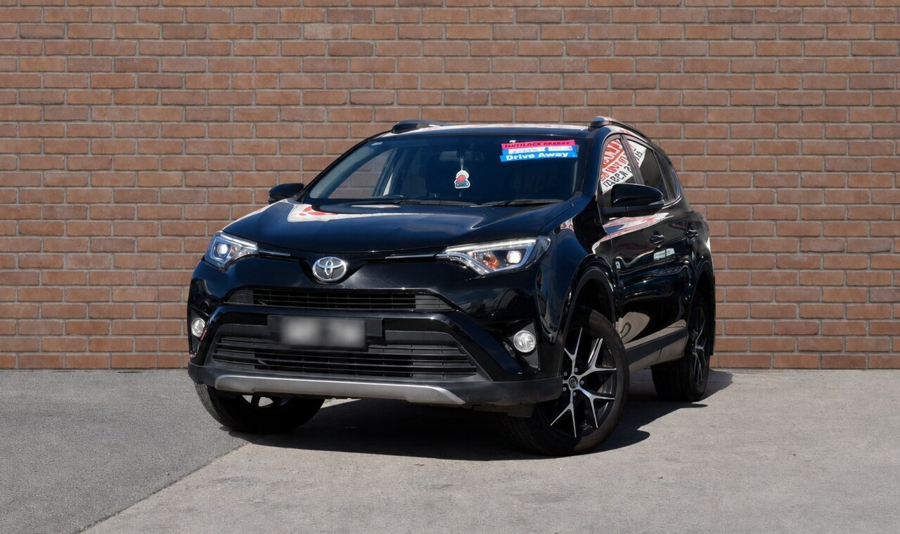 Image of a 2017 Toyota RAV4 ZSA42R MY17 GXL (2WD) Black Continuous Variable Wagon