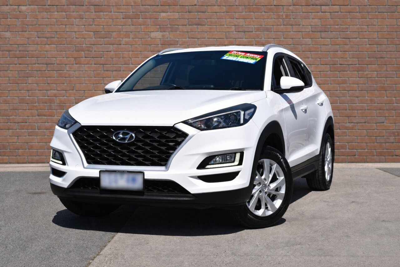 Image of a 2019 Hyundai Tucson TL4 MY20 Active X (2WD) Black INT White 6 Speed Automatic Wagon