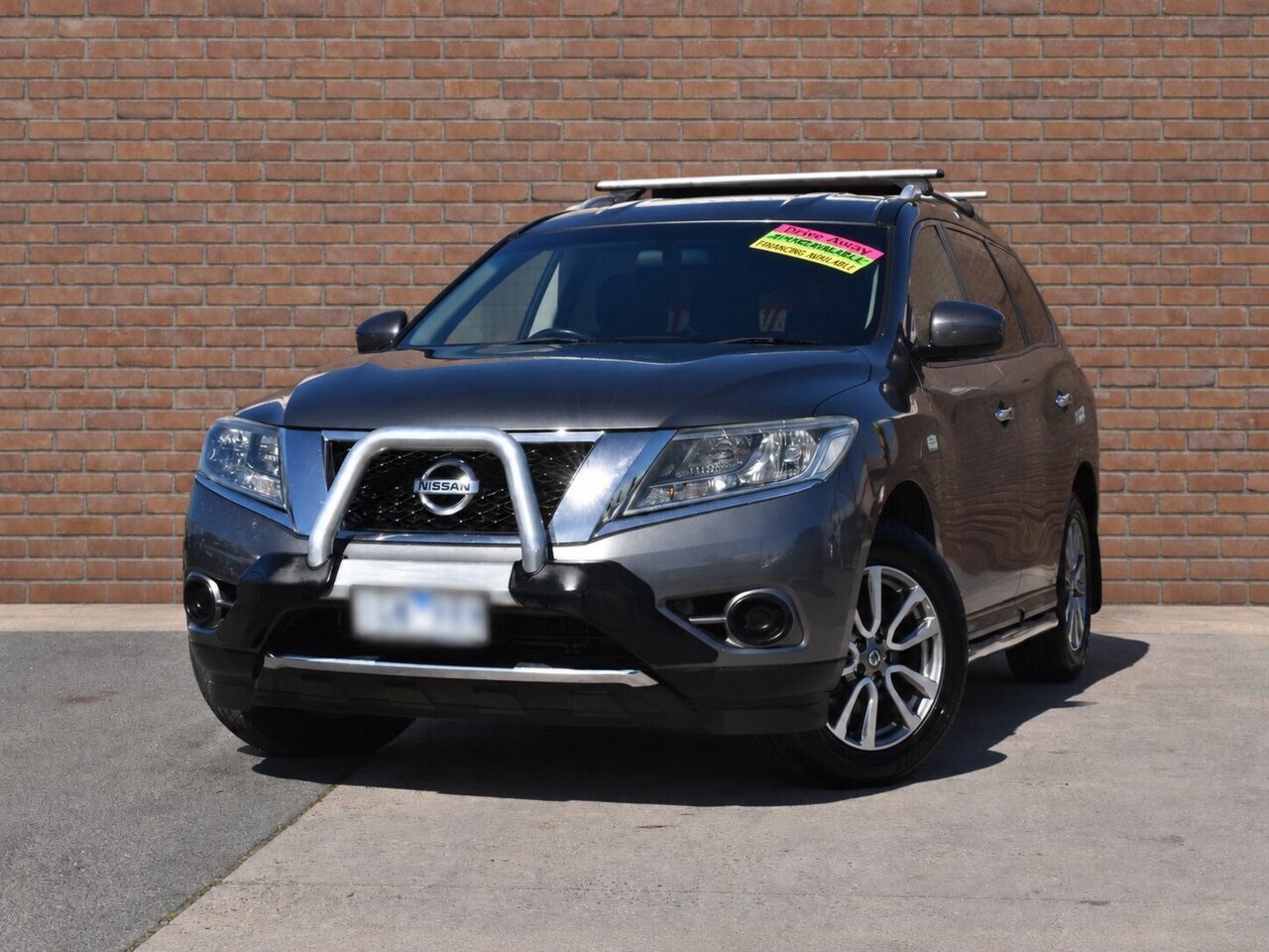 Image of a 2015 Nissan Pathfinder R52 MY15 ST (4x2) Grey Continuous Variable Wagon